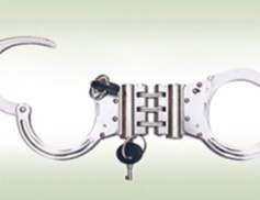 Double lock guard handcuffs
