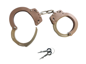 K1 YD New single police plate-type handcuff 